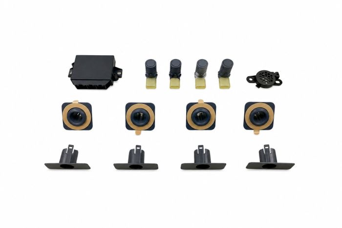 Complete retrofit-set voor parkeersensoren Park Pilot achter voor Volkswagen T5 7H