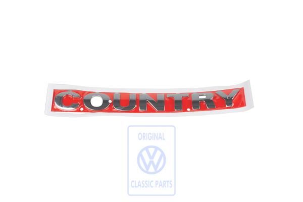 Volkswagen Parati (Brazil) Country-embleem