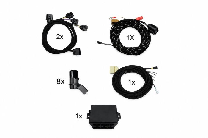 Retrofit-set voor Audi Parking System Plus APS+ voor Audi A4 B7 (voor en achter)