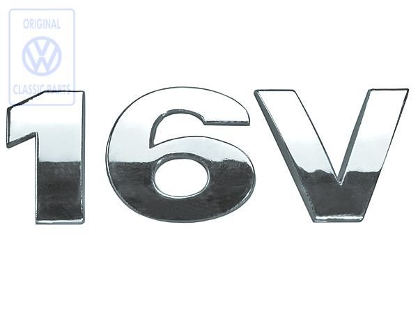 Volkswagen 16V-embleem