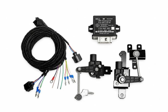 Complete retrofit-set voor automatische koplampnivellering met xenon voor Volkswagen Touareg 7L