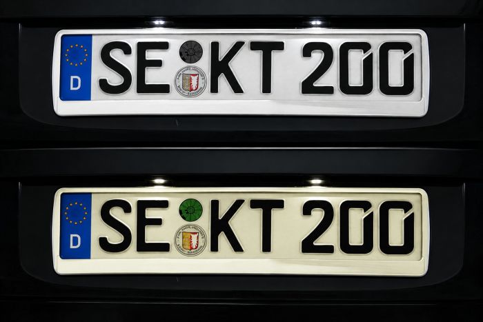 Complete kabelset LED kentekenverlichting voor Volkswagen Touareg 7P