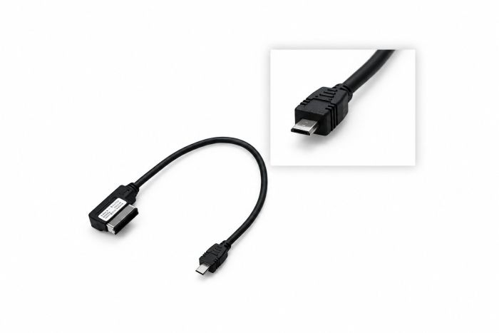Kabel voor Micro USB-aansluiting voor Audi AMI, Volkswagen MEDIA IN