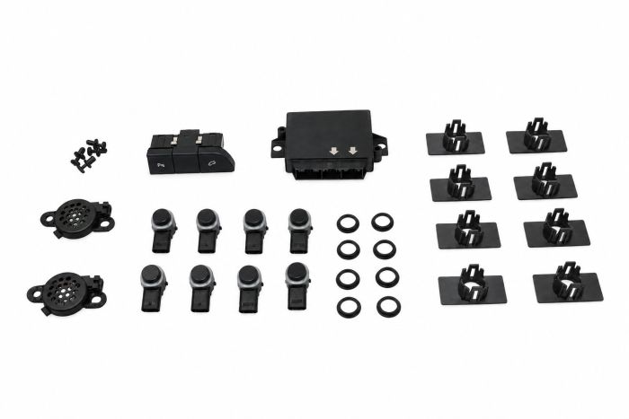 Complete retrofit-set APS+ (plus) voor voor en achteruitrijhulp voor Audi Q3 8U