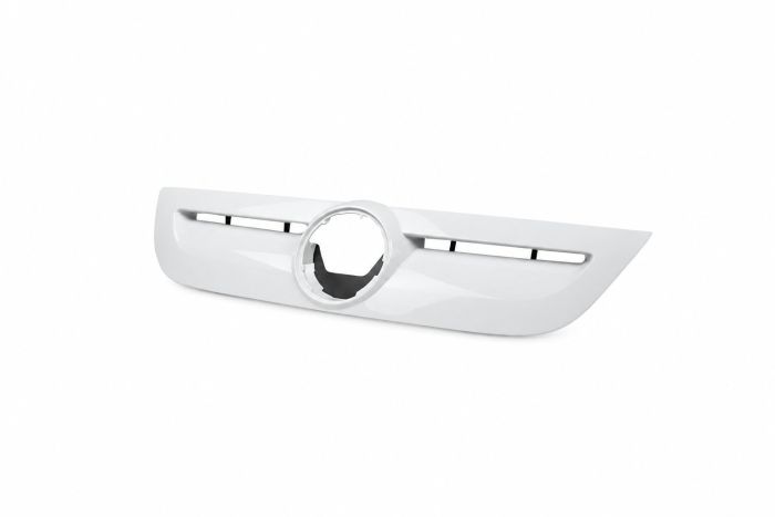 Radiateurgrille BlueMotion voor Volkswagen Polo 9N (6Q0 853 653 J) — kleur wit