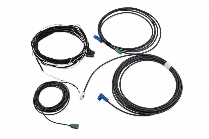 Kabelset voor inbouw van voor- en achteruitrijcamera voor Audi Q7 4L