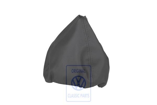 Volkswagen Passat B4 kunstleren versnellingspookhoes - zwart