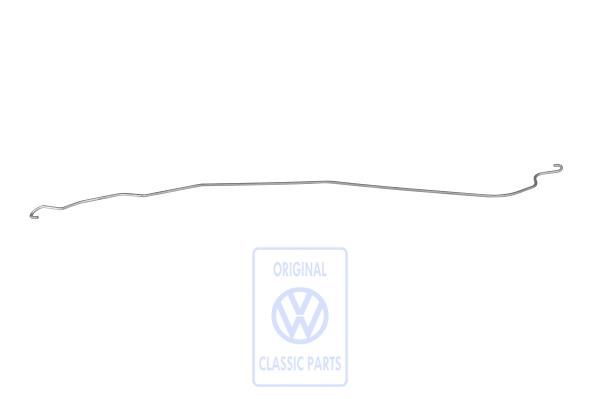 Volkswagen Passat B4 bedieningsstang deurslot - rechtsvoor