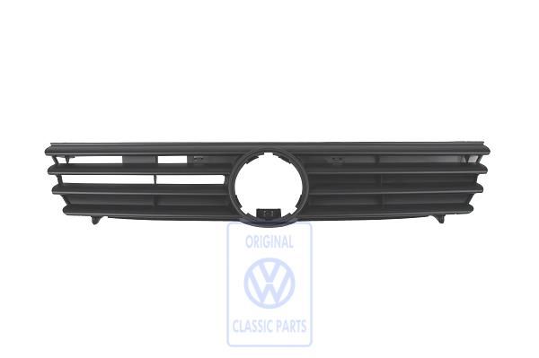 Volkswagen Passat B4 grille zonder airco en trekhaak - satijnzwart