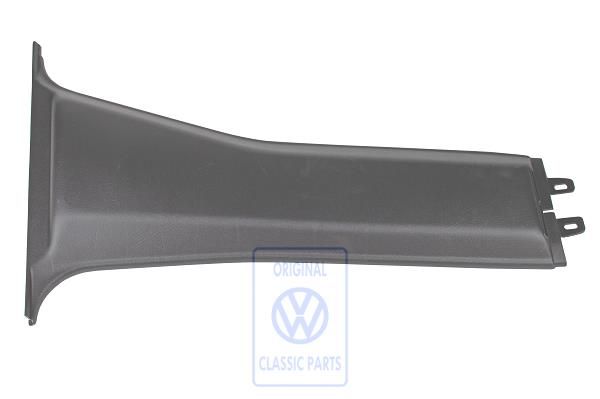 Volkswagen Passat B4 B-stijlbekleding rechtsonder - zwart