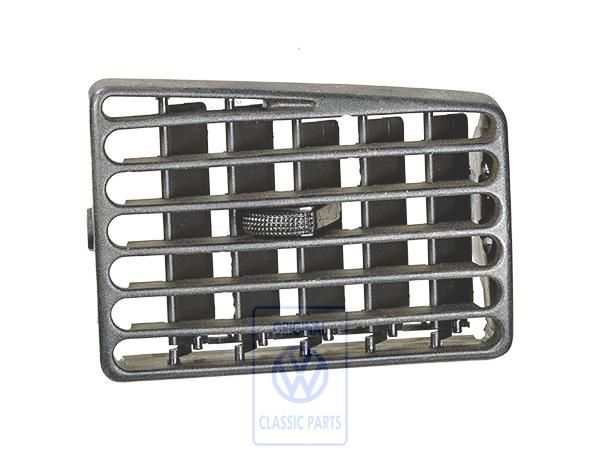 Volkswagen Passat B4 draaielement luchtrooster - middenlinks, satijnzwart