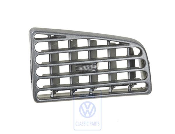 Volkswagen Passat B4 draaielement luchtrooster - middenrechts, satijnzwart