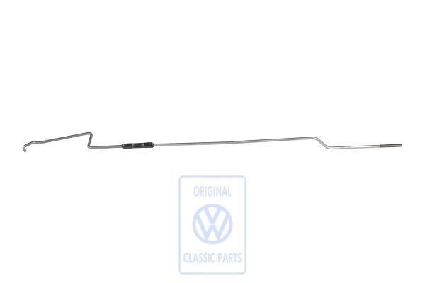 Volkswagen Passat B4 bedieningsstang achterklepslot - sedan