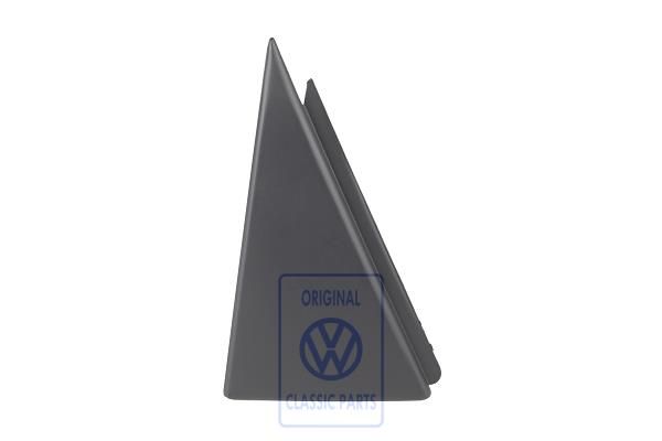 Volkswagen afdekking - linksachter, satijnzwart