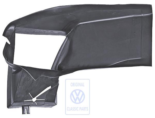Volkswagen Passat B5 (3B) luchtgeleider intercooler - links (AFB, AKN)