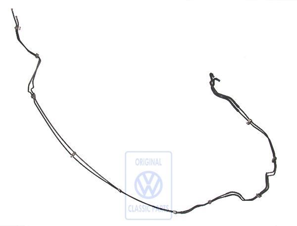 Volkswagen Passat B5 (3B) brandstofleidingenset aanvoer en retour (AJM, ATJ, AVB)