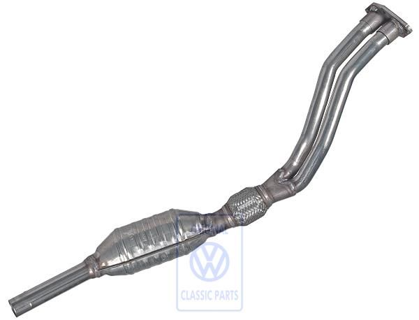 Volkswagen Passat B5 (3B) uitlaatpijp met voordemper (ADP, AHL)