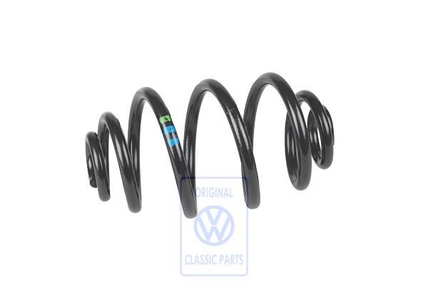 Volkswagen Passat B5 (3B) schroefveer voorwielaandrijving - achter, groen/blauw