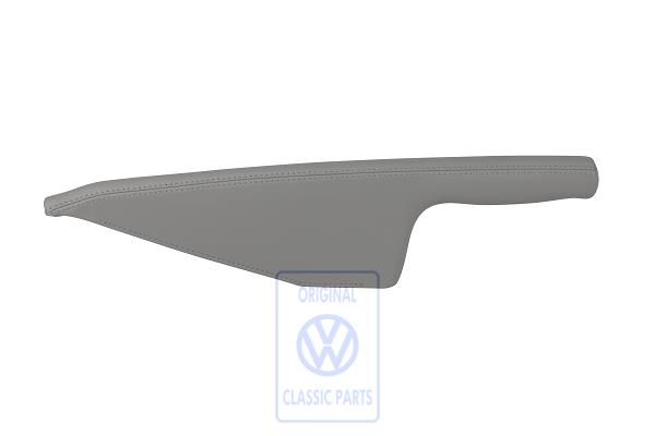 Volkswagen Passat B5 (3B) handremgreep met leren hoes - flanelgrijs
