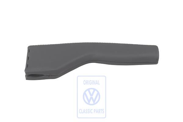 Volkswagen Passat B5 (3B) handremgreep met leren hoes - antraciet