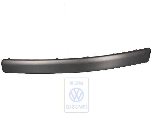 Volkswagen Passat B5 (3B) sierlijst voorbumper - links, satijnzwart