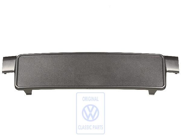Volkswagen Passat B5 (3B) kentekenpaneel voor - satijnzwart