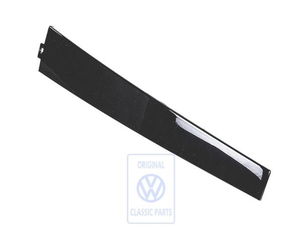 Volkswagen Passat B5 (3B) afdekking achterdeurraamframe - linksvoor, zwart