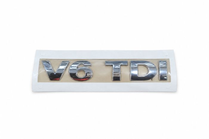 Volkswagen Passat B5 (3B) embleem V6 TDI - chroom