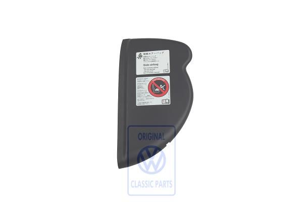 Volkswagen Passat B5 (3B) afdekkap dashboard links - zwart