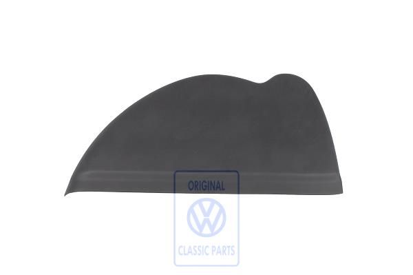 Volkswagen Passat B5 (3B) afdekkap dashboard rechts - zwart
