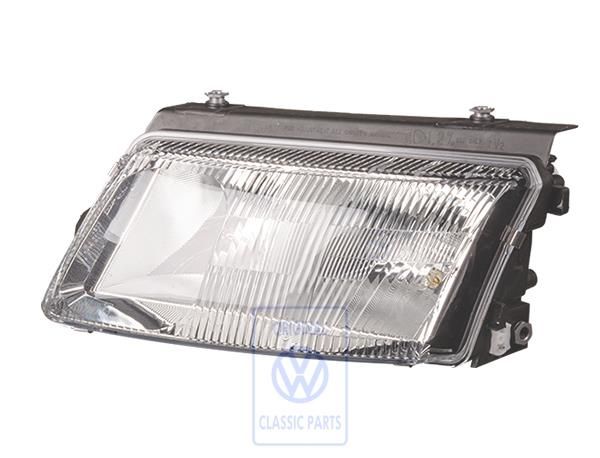 Volkswagen Passat B5 (3B) koplamp met mistlamp - links, rechtsverkeer