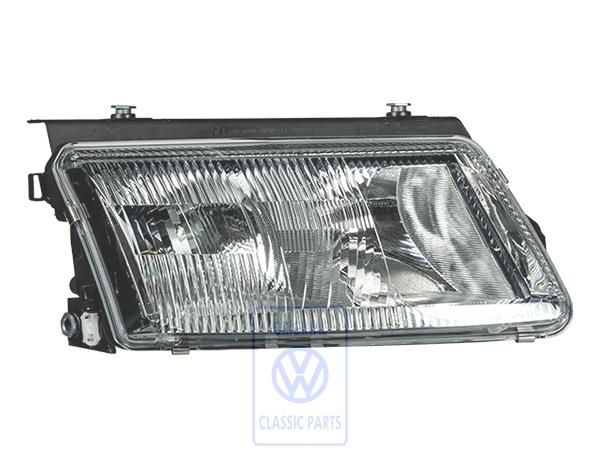 Volkswagen Passat B5 (3B) dubbele halogeenkoplamp - rechts, rechtsverkeer