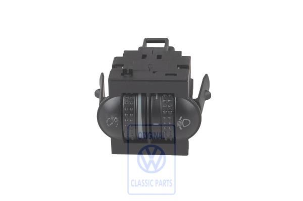 Volkswagen Passat B5 (3B) regelaar instrumentverlichting en koplamphoogte - groen