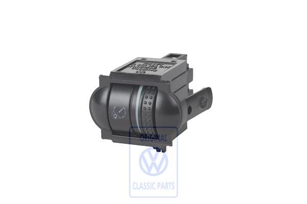 Volkswagen regelaar instrumentverlichting - rood