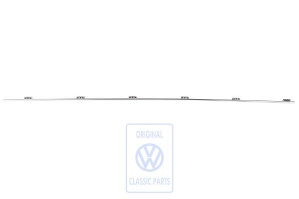 Volkswagen Passat B5 (3B) sierlijst achterportierbekleding - links, chroom