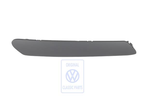 Volkswagen Passat B5 (3B) afdekking portiergreep linksachter - antraciet