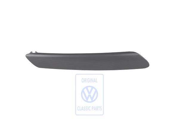 Volkswagen Passat B5 (3B) afdekking deurhandgreep linksachter - antraciet