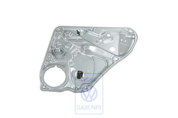 Volkswagen Passat B5 (3B) montageplaat portieronderdelen rechtsachter - sedan