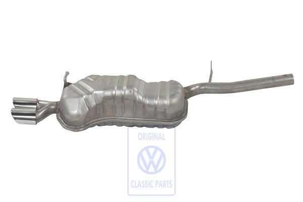 Volkswagen Passat B5 (3B) einddemper rechtsachter (W8, BDN, BDP)