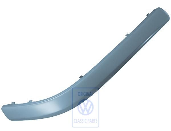 Volkswagen Passat B5 (3B) sierlijst achterbumper links - gegrond, stationwagen