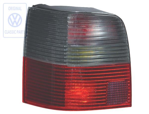 Volkswagen Passat B5 (3B) achterlicht links - stationwagen, zwart-rood getint