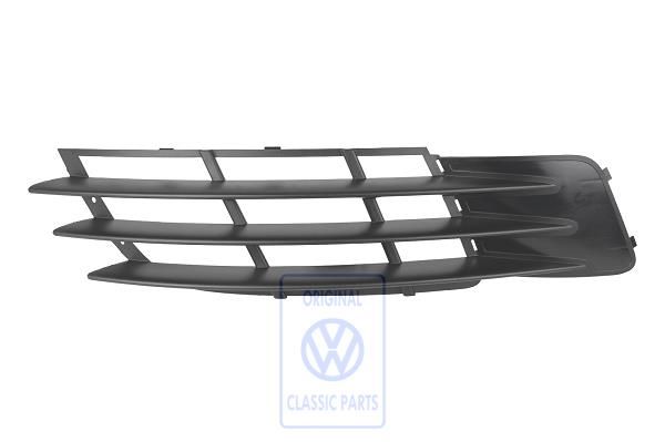 Volkswagen Passat B6 (3C) ventilatierooster voor - rechts, zwart