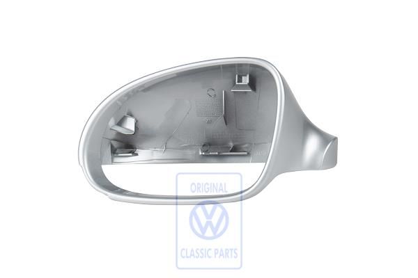 Volkswagen Passat B6 (3C) buitenspiegelkap - links, reflexzilver metallic