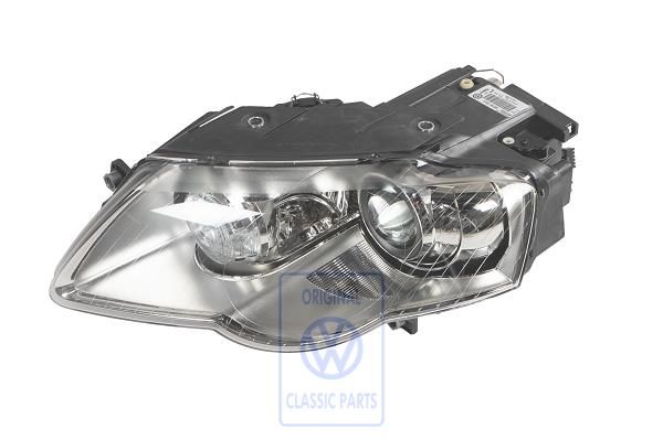 Volkswagen Passat B6 (3C) koplamp met dynamische bochtverlichting links