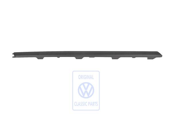 Volkswagen Passat B6 (3C) sierlijst achterbumper links - satijnzwart, stationwagen