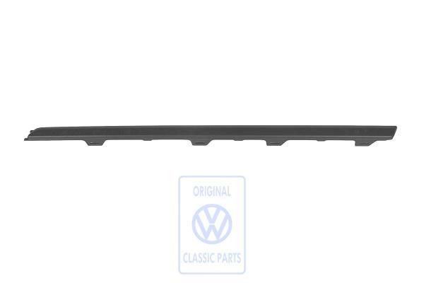 Volkswagen Passat B6 (3C) sierlijst achterbumper rechts - satijnzwart, stationwagen
