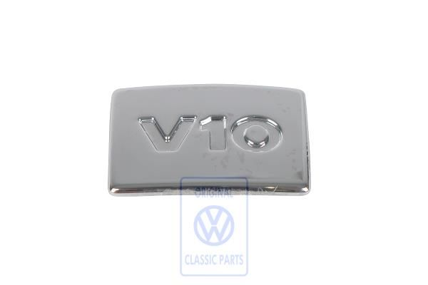 Volkswagen schakelpookplaatje - V10