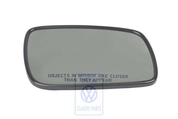 Volkswagen Phaeton (3D) zelfdimmend spiegelglas bol - rechts, Engelstalig
