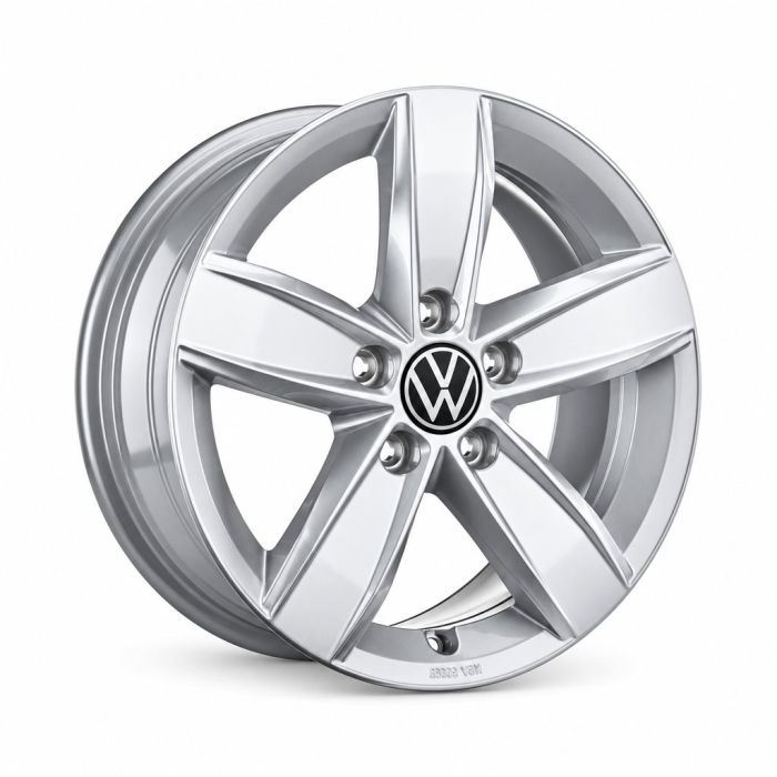 Originele Volkswagen lichtmetalen velg - zilver (17 inch)