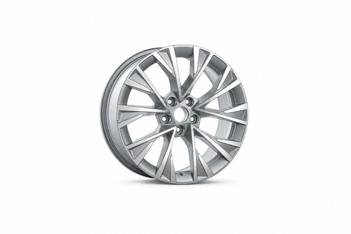 Škoda Superb 4 (3P) lichtmetalen velg - zilver (18 inch)